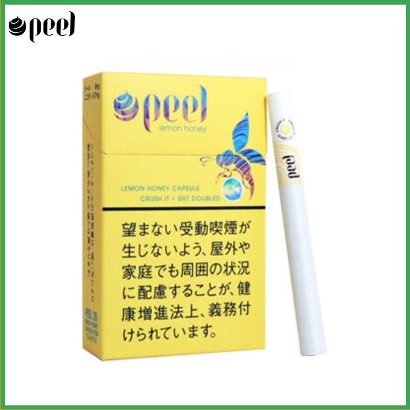 Peel百樂檸檬蜂蜜香煙9mg日本本土免稅香港現貨