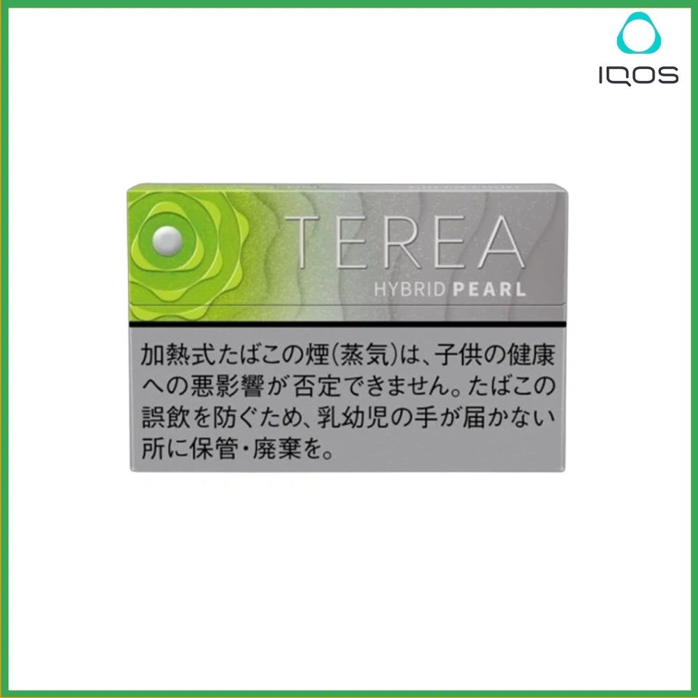 IQOS TEREA Hybrid Pearl Green Fruit(青蘋果爆珠)煙彈